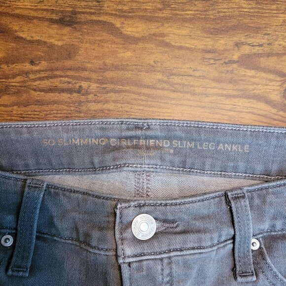 Chico's Jeans Women 8 R So Slimming Girlfriend Slim Ankle Mid Rise Tummy Control - Picture 3 of 12